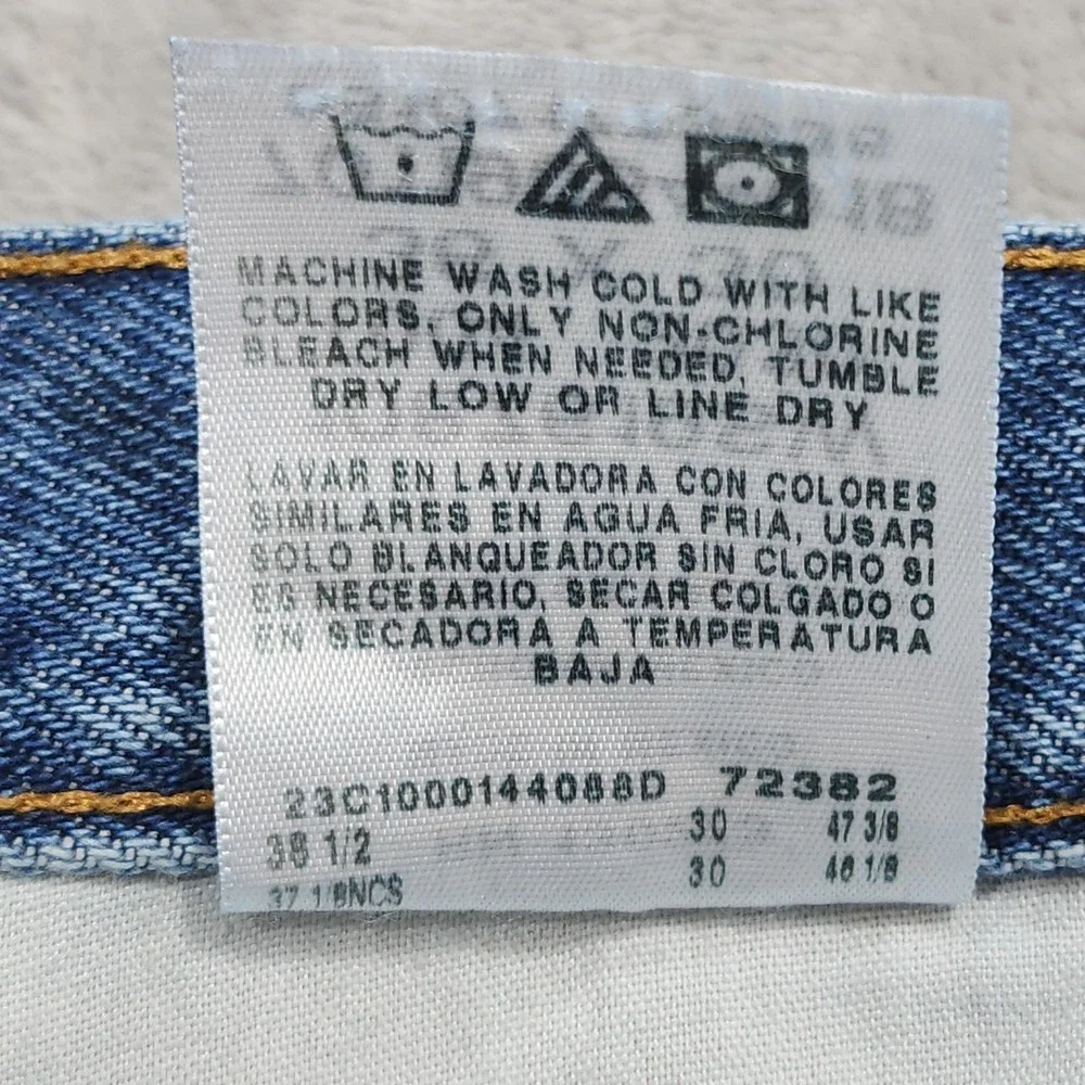 Rustler Jeans Mens 36x30 Blue Medium Wash Regular Fit Straight Leg Denim Casual